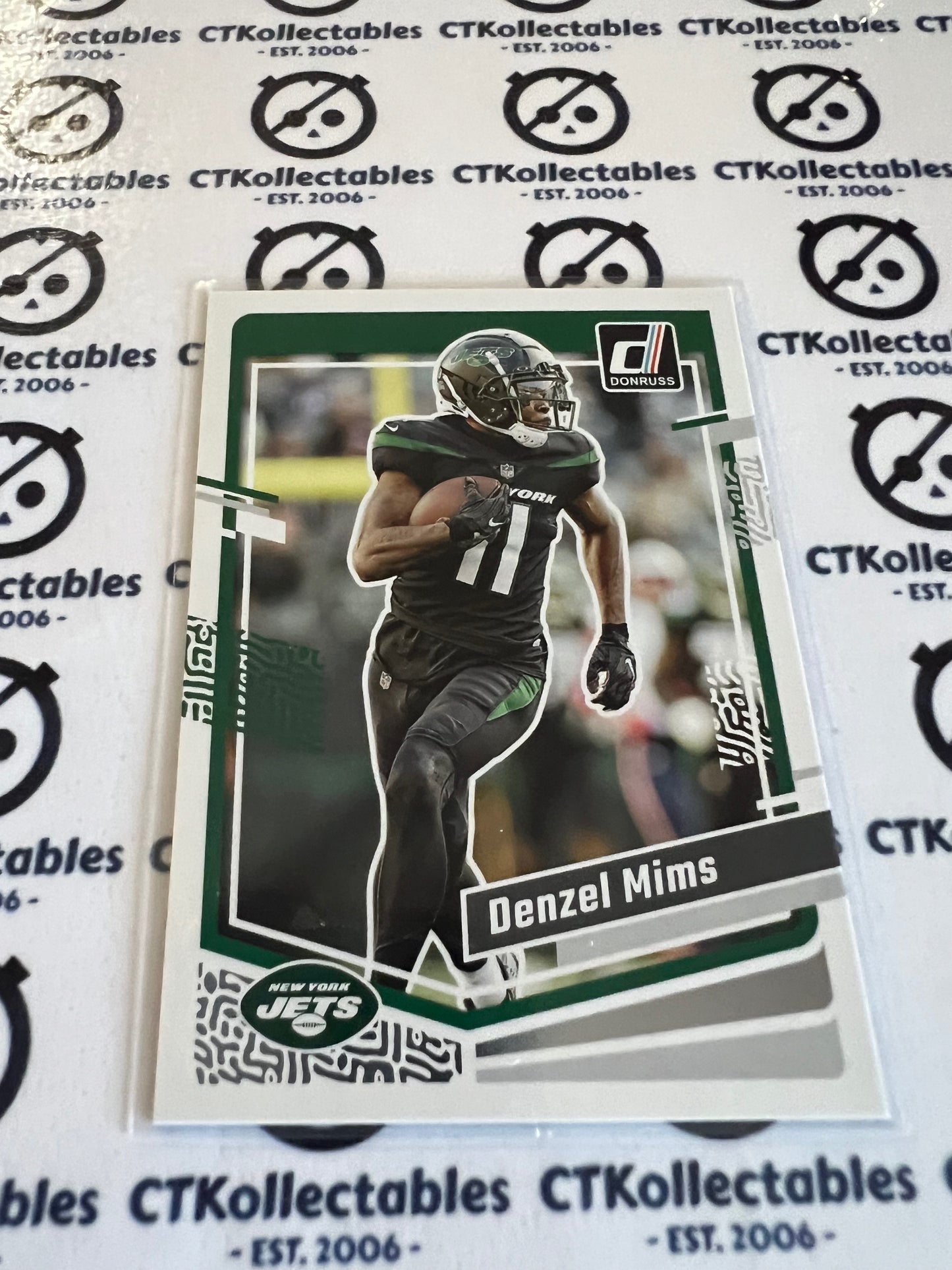 2023 NFL Panini Donruss Base #232 Denzel Mims JETS