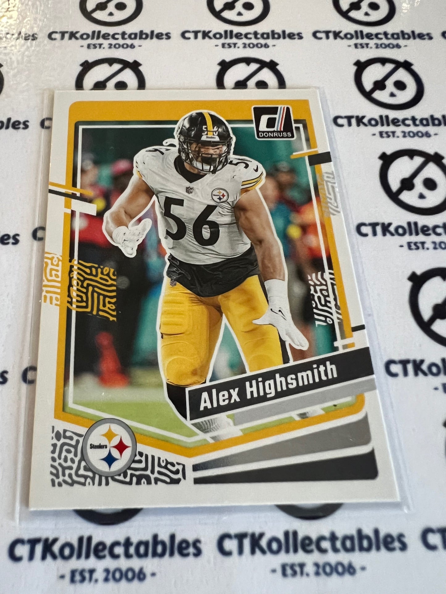 2023 NFL Panini Donruss Base #255 Alex Highsmith Steelers