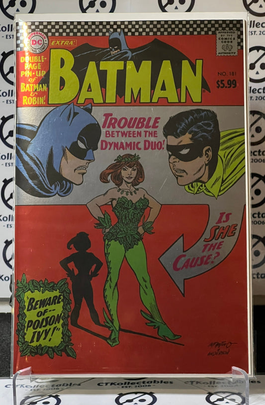 BATMAN # 181 REPRINT FACSIMILE EDITION FOIL COVER VARIANT POISON IVY DC COMICS 2023