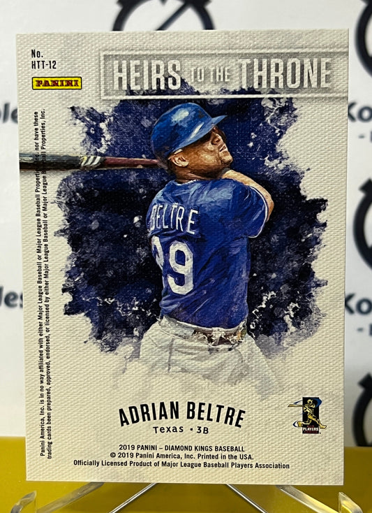 2019 PANINI DIAMOND KINGS MATT CHAMAN # HTT-12 HEIRS TO THE THRONE OAKLAND ATHLETICS BASEBALL CARD