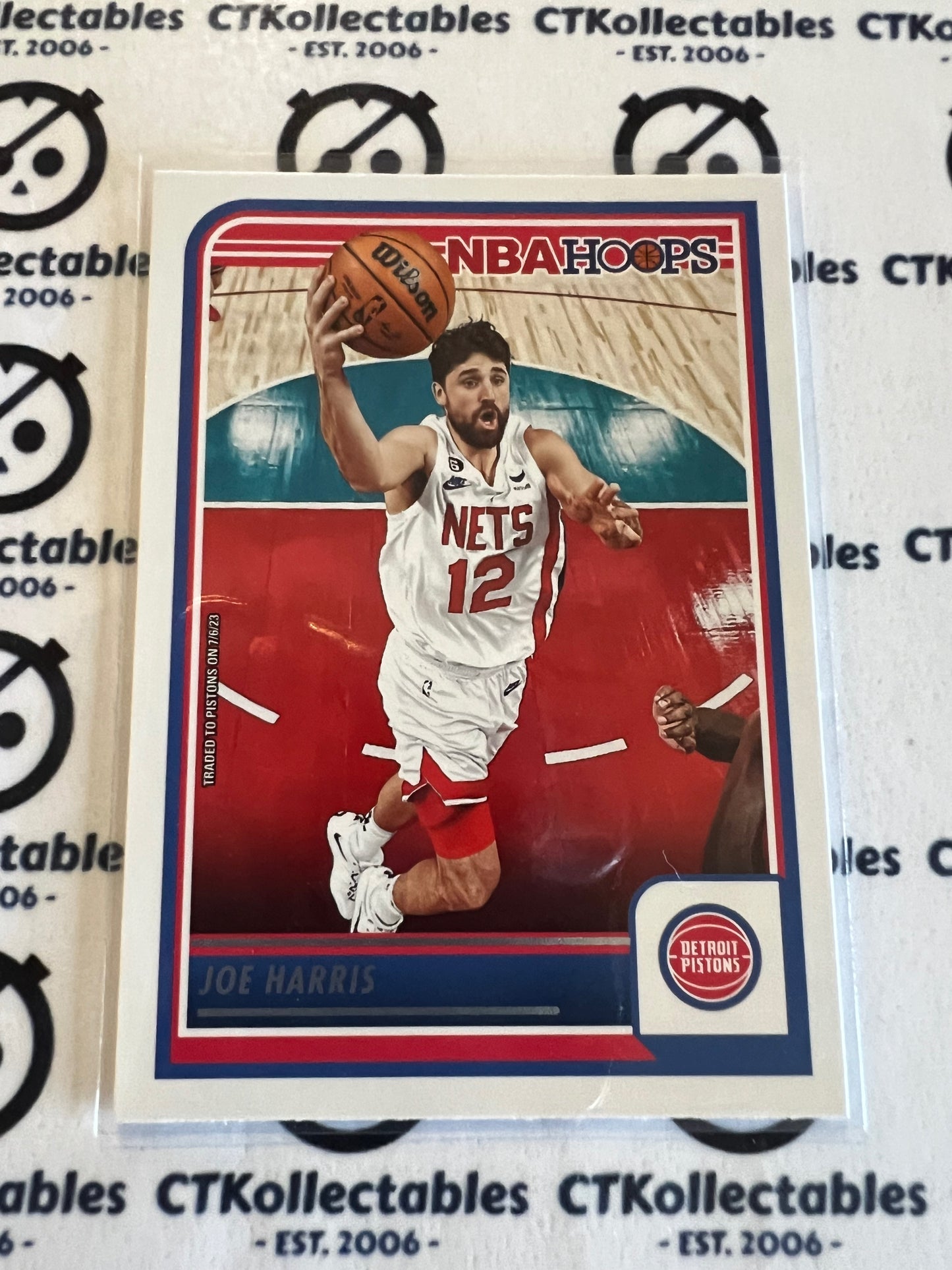 2023-24 Panini NBA HOOPS Base #1 Joe Harris Pistons