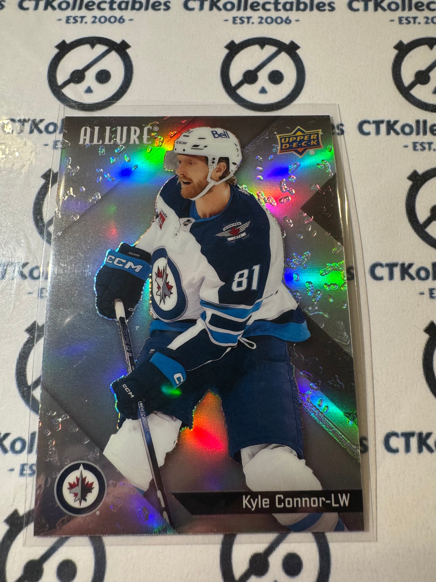 2024-25 Upper Deck Allure Kyle Connor Glitter Bomb #83 Jets