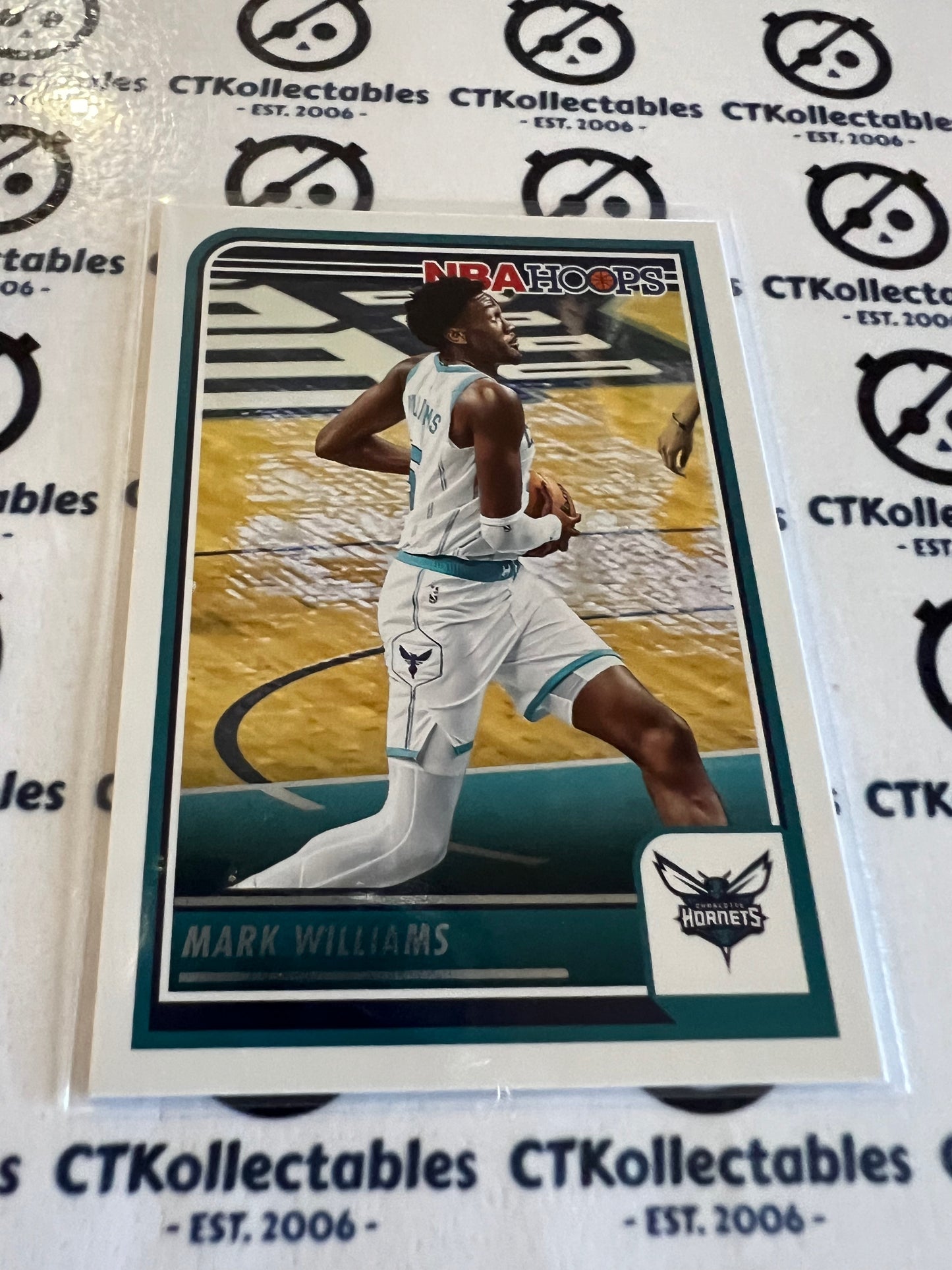 2023-24 Panini NBA HOOPS Base #46 Mark Williams Hornets