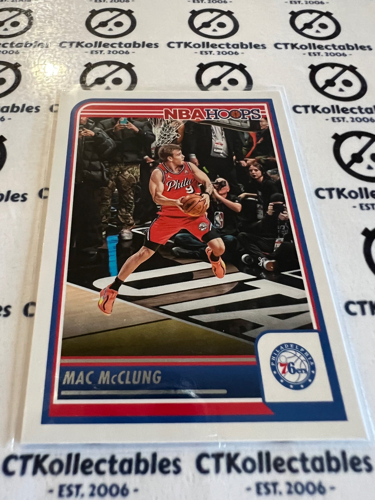 2023-24 Panini NBA HOOPS Base #48 Mac McClung 76ERS