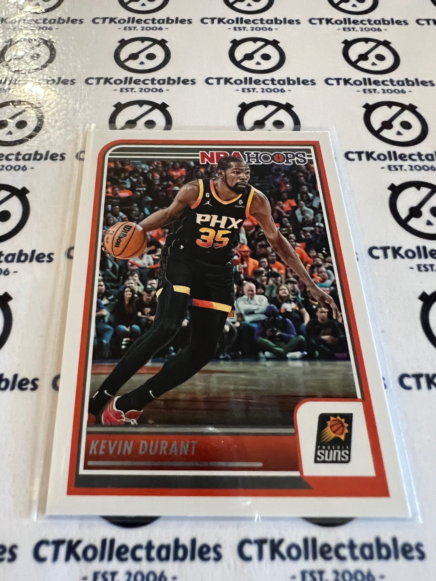 2023-24 Panini NBA HOOPS Base #61 Kevin Durant Suns