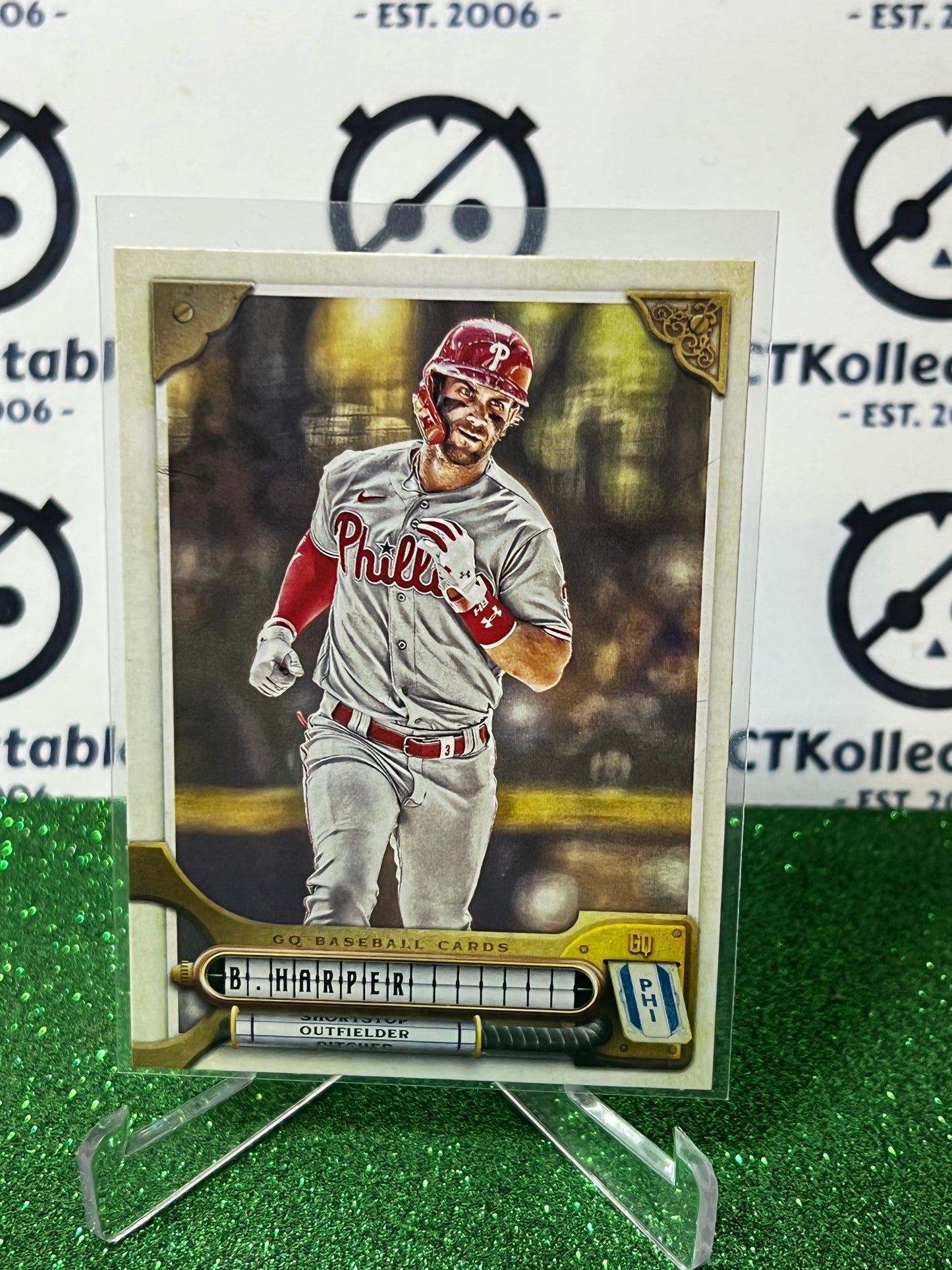 2022 TOPPS GYPSY QUEEN BRYCE HARPER # 272 PHILADELPHIA PHILLIES BASEBALL CARD