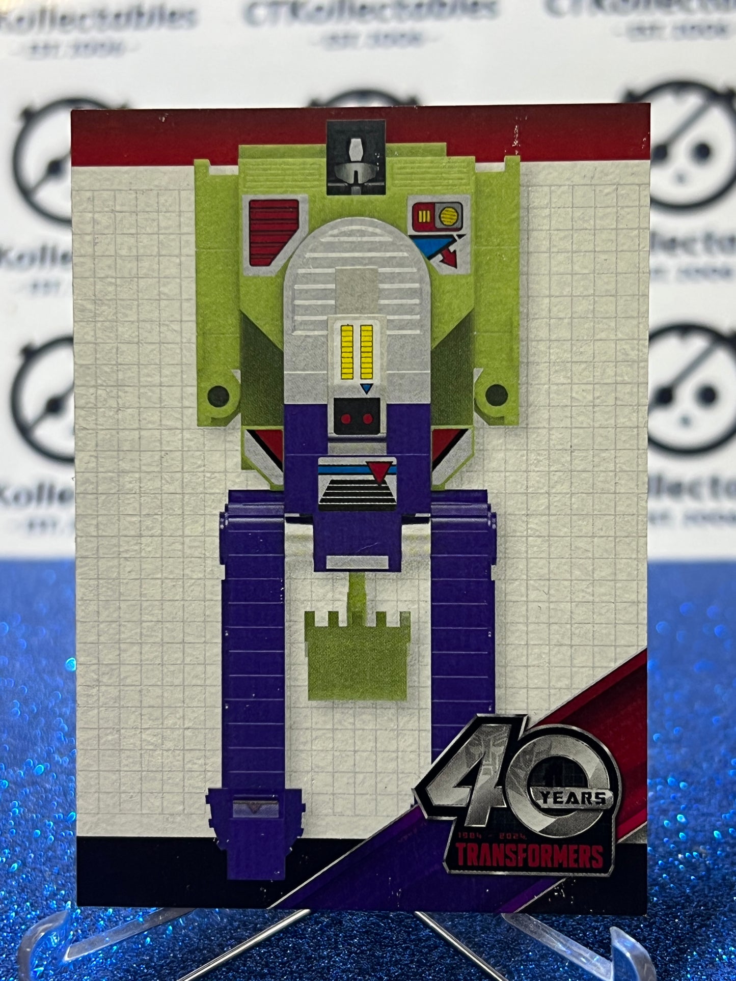 2024 TRANSFORMERS 40th ANNIVERSARY SCAVANGER # 92 NON-FOIL NON-GLOSS TRADING CARD