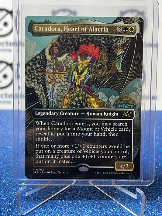 2025 MAGIC THE GATHERING AETHERDRIFT CARADORA, HEART OF ALACRIA # R 0362 NON-FOIL CREATURE CARD