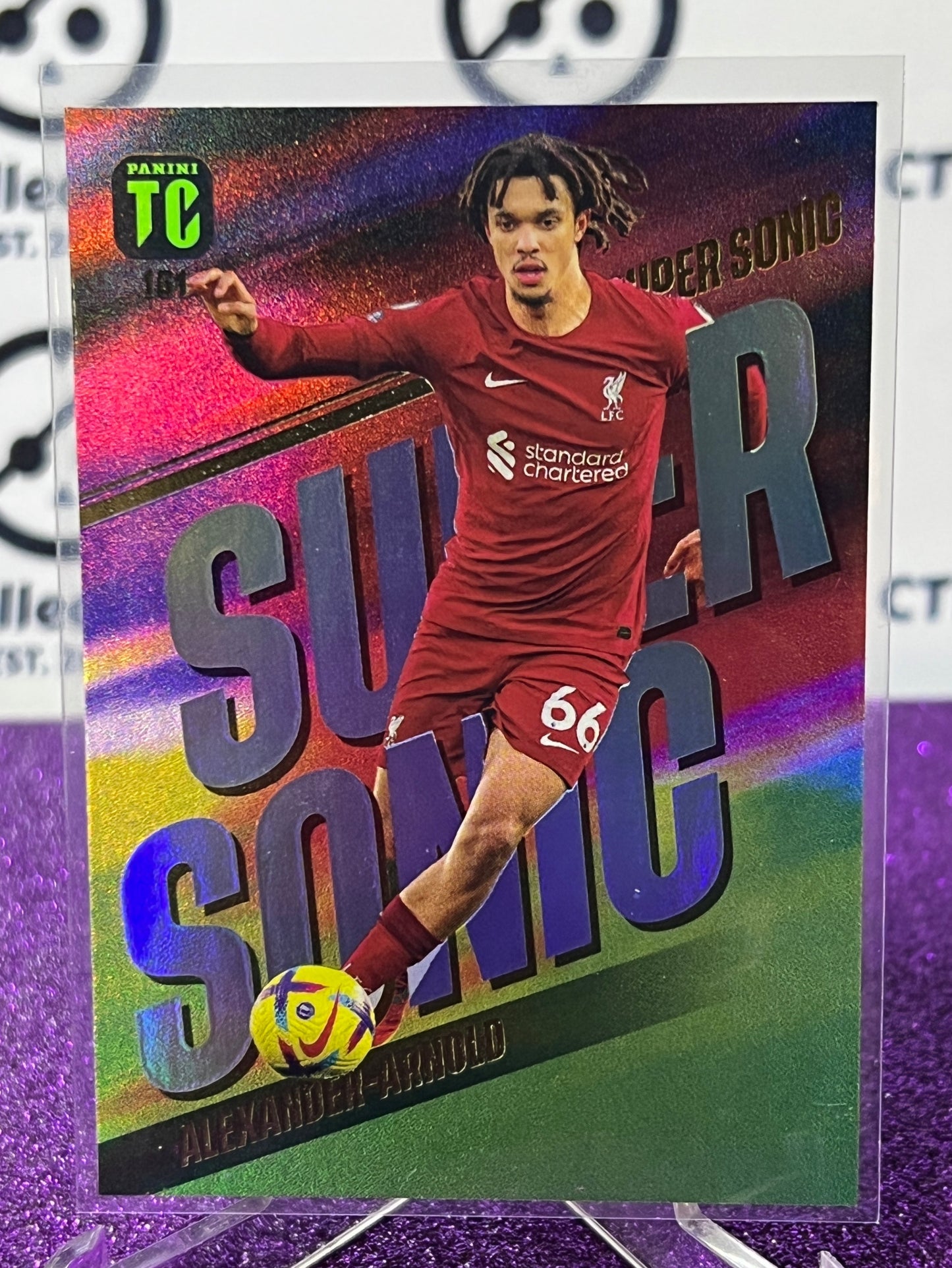 2023 PANINI TOP CLASS TRENT ALEXANDER-ARNOLD # 151 SUPER SONIC FOOTBALL SOCCER CARD