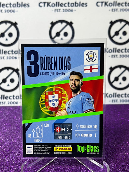 2023 PANINI TOP CLASS RUBEN DIAS # 176 MAX POWER FOOTBALL SOCCER CARD