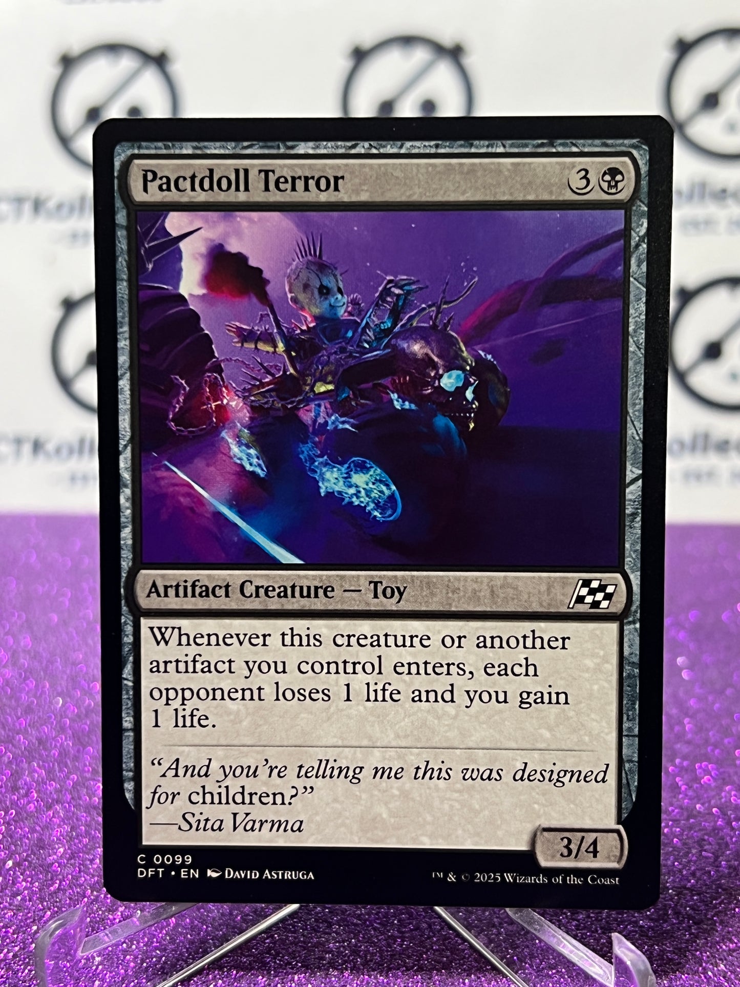 2025 MAGIC THE GATHERING AETHERDRIFT PACTDOLL TERROR # C 0099 NON-FOIL ARTIFACT CARD