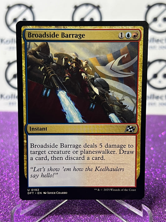 2025 MAGIC THE GATHERING AETHERDRIFT BROADSIDE BARRAGE # U 0192 NON-FOIL INSTANT CARD