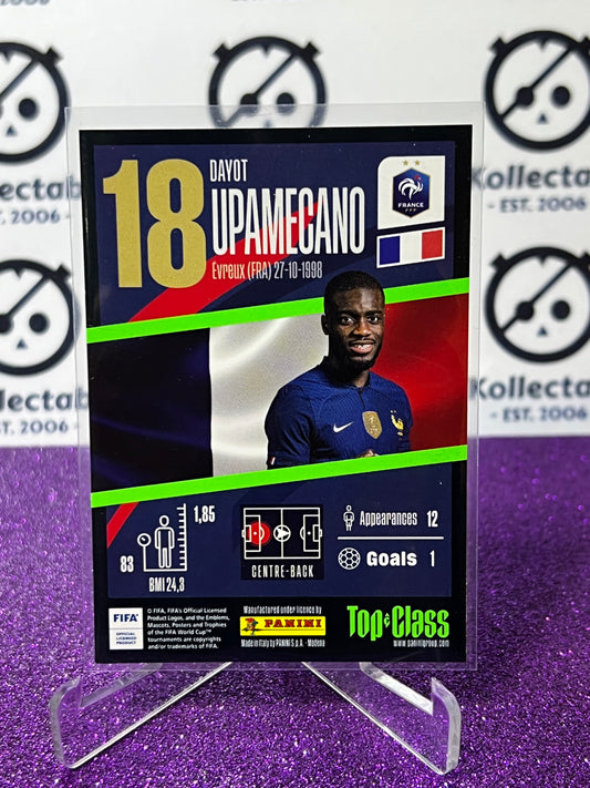 2023 PANINI TOP CLASS DAYOT UPAMECANO # 168 MAX POWER FOOTBALL SOCCER CARD