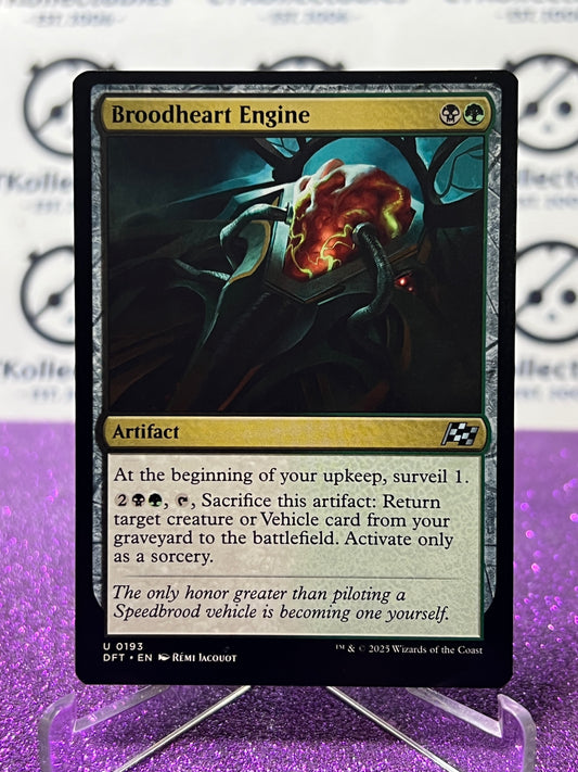 2025 MAGIC THE GATHERING AETHERDRIFT BROODHEART ENGINE # U 0193 NON-FOIL ARTIFACT CARD