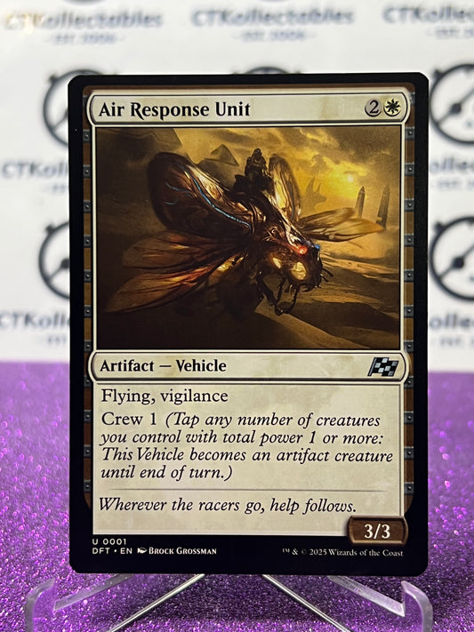 2025 MAGIC THE GATHERING AETHERDRIFT AIR RESPONSE UNIT # U 0001 NON-FOIL ARTIFACT CARD