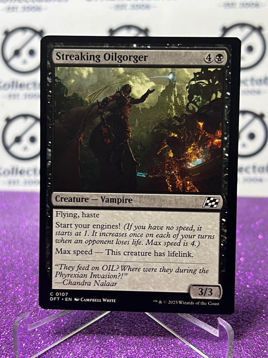 2025 MAGIC THE GATHERING AETHERDRIFT STREAKING OILGORGER # C 0107 NON-FOIL CREATURE CARD