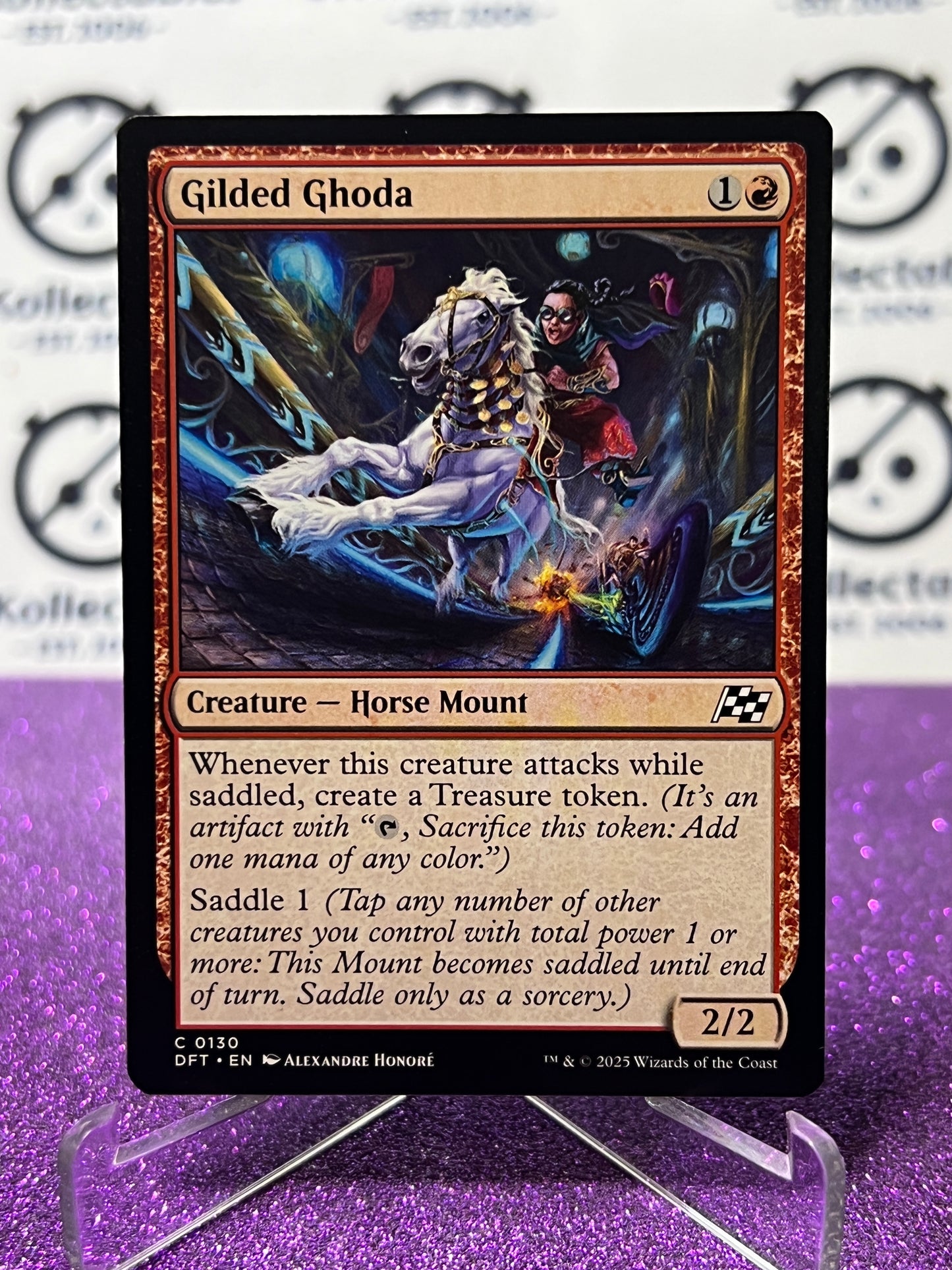 2025 MAGIC THE GATHERING AETHERDRIFT GILDED GHODA # C 0130 NON-FOIL CREATURE CARD