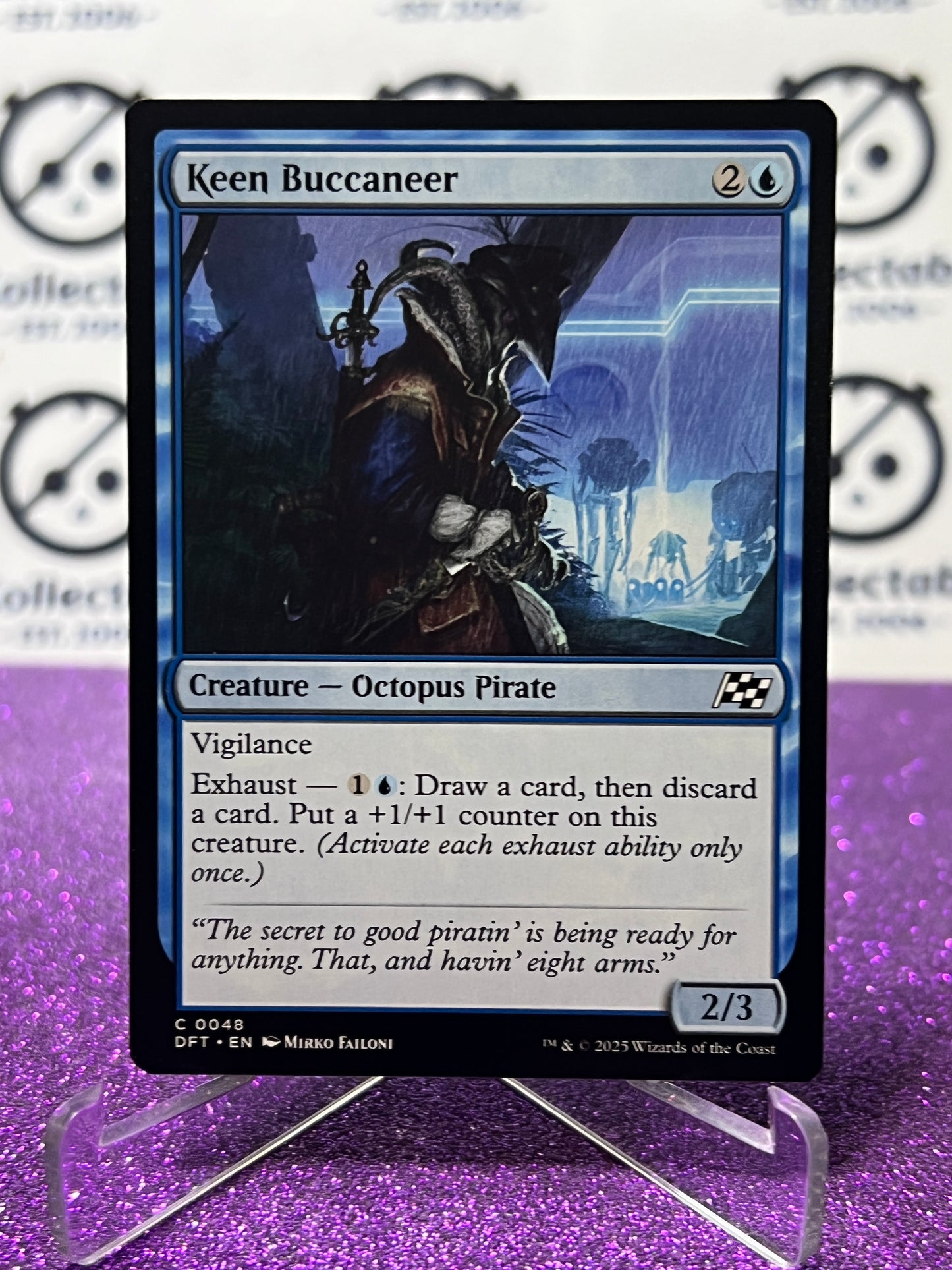 2025 MAGIC THE GATHERING AETHERDRIFT KEEN BUCCANEER # C 0048 NON-FOIL CREATURE CARD
