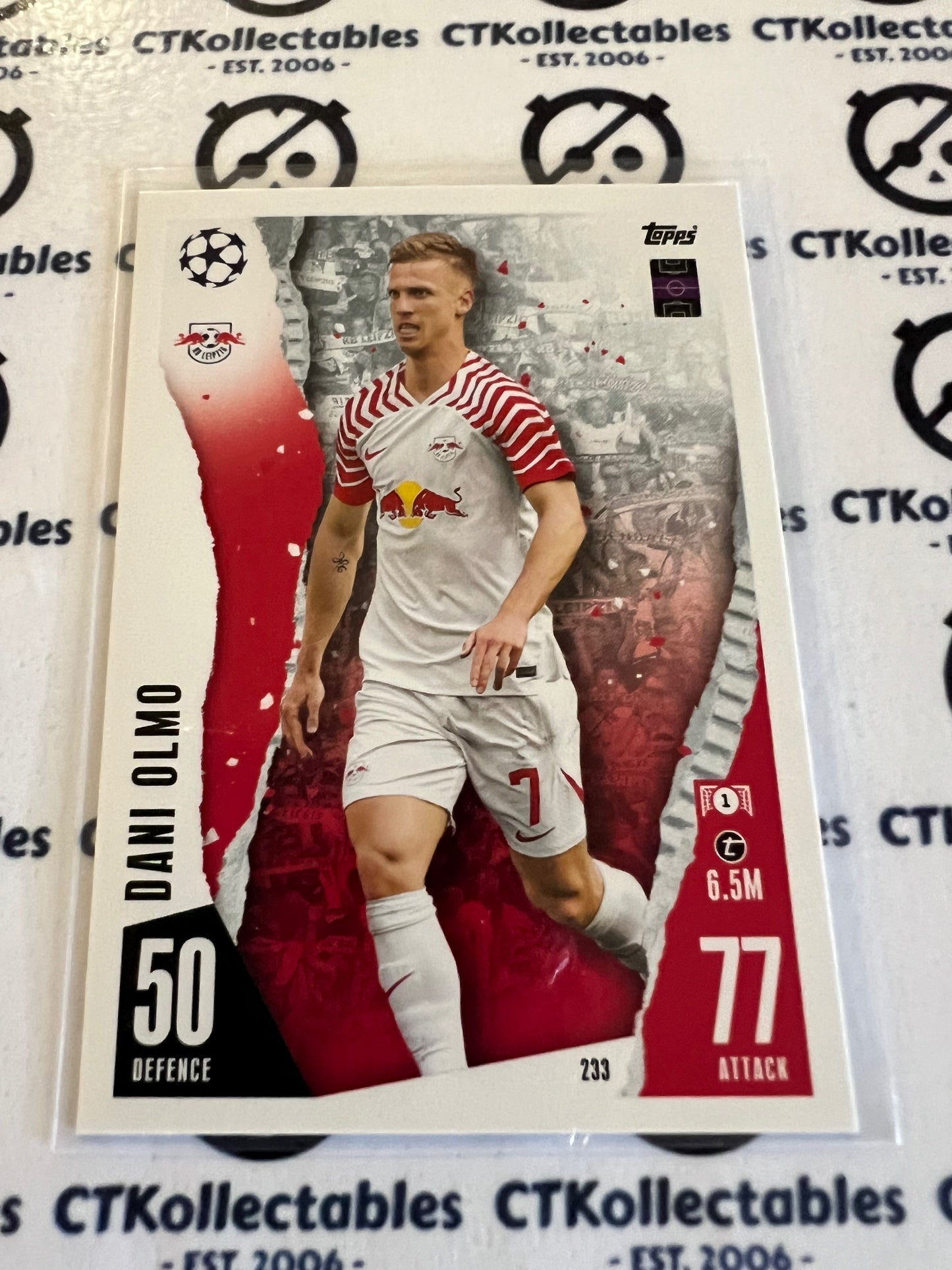 2023 Topps MATCH ATTAX Base Dani Olmo soccer Card