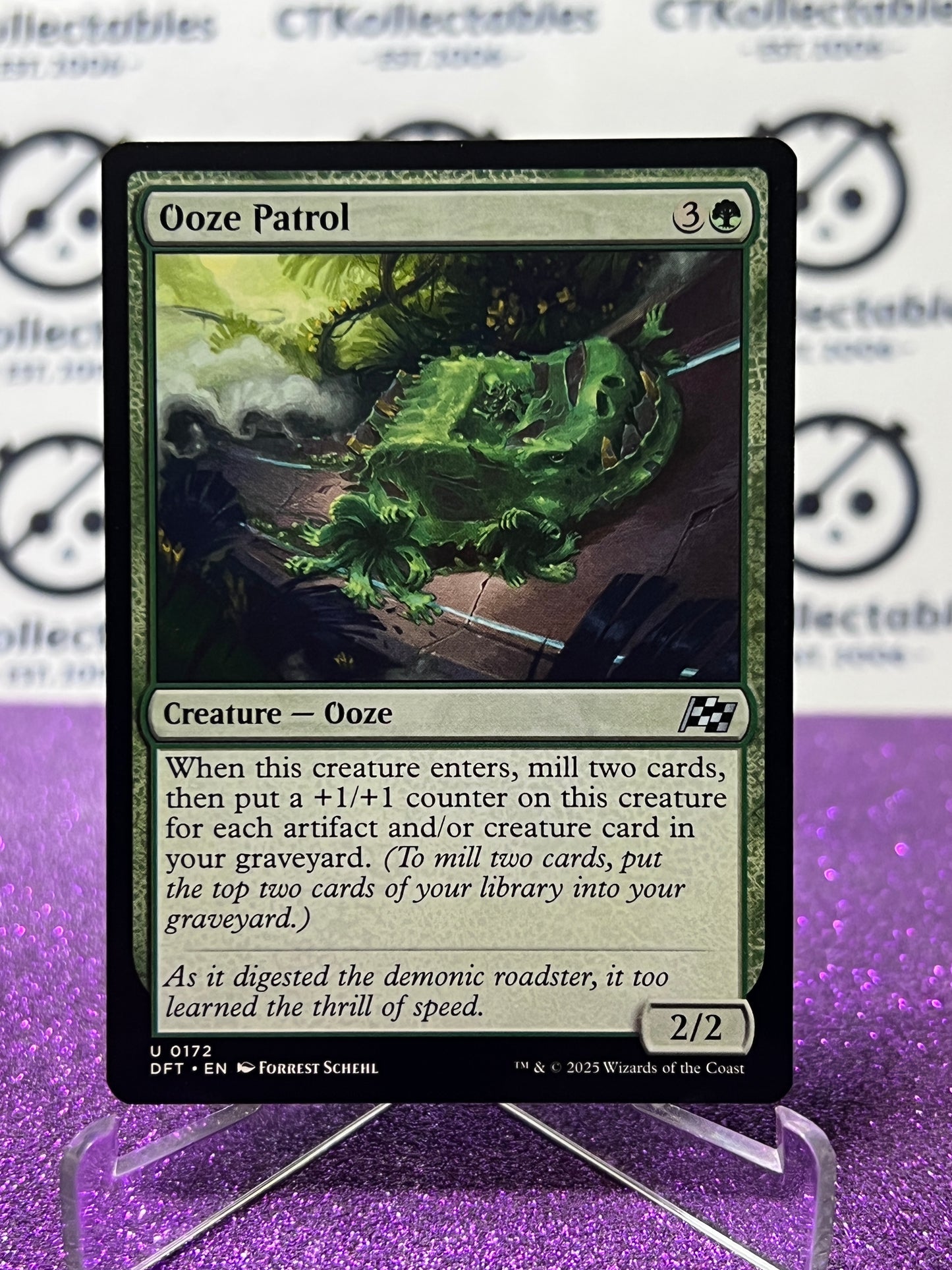 2025 MAGIC THE GATHERING AETHERDRIFT OOZE PATROL # U 0172 NON-FOIL CREATURE CARD
