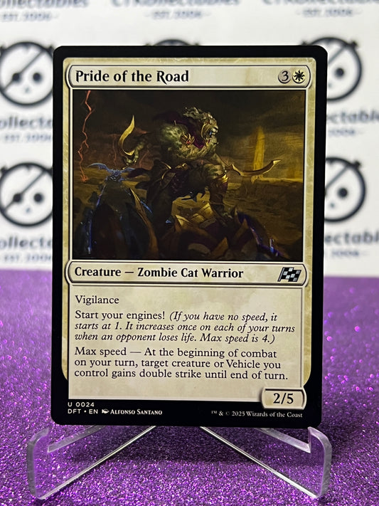 2025 MAGIC THE GATHERING AETHERDRIFT PRIDE OF THE ROAD # U 0024 NON-FOIL CREATURE CARD