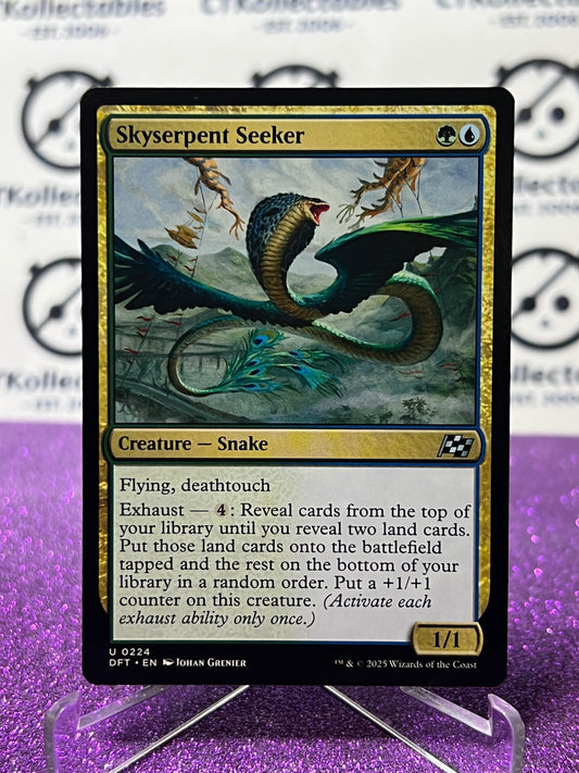 2025 MAGIC THE GATHERING AETHERDRIFT SKYSERPENT SEEKER # U 0224 NON-FOIL CREATURE CARD