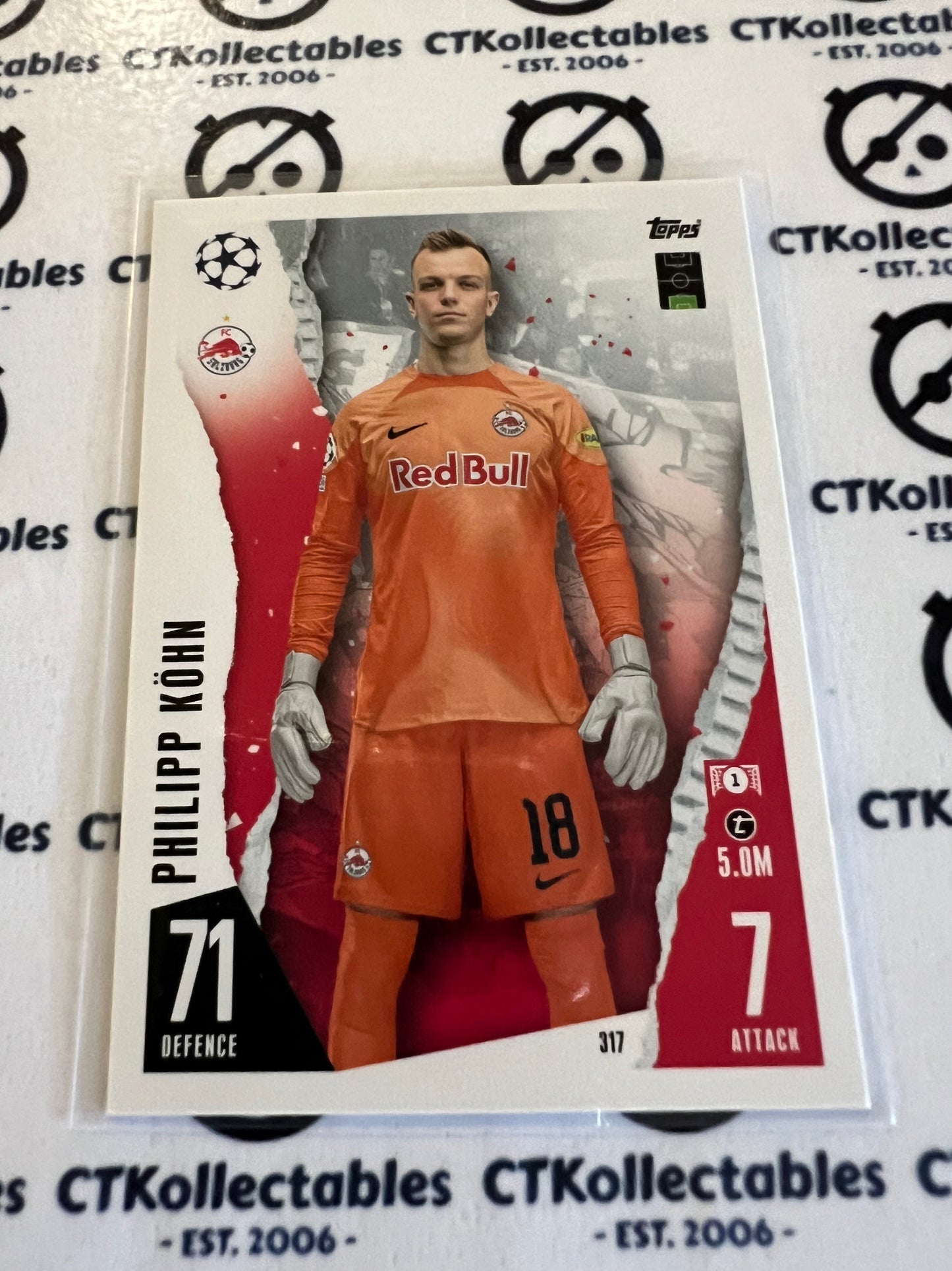 2023 Topps MATCH ATTAX Base Philipp Kohn soccer Card