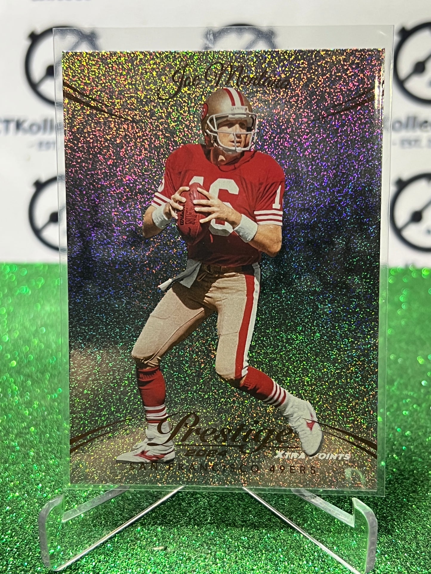 2024 PANINI PRESTIGE JOE MONTANA # 263 GALAXY NFL SAN FRANCISCO 49ERS GRIDIRON CARD