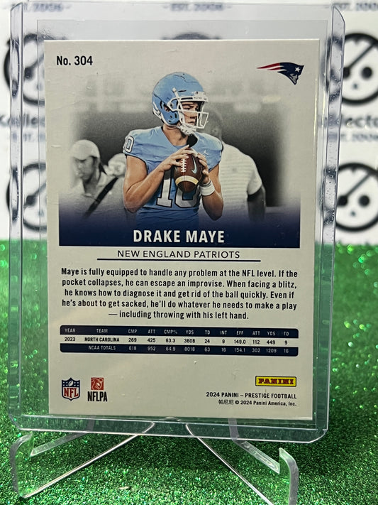 2024 PANINI PRESTIGE DRAKE MAYE # 304 RC GALAXY NFL PATRIOTS GRIDIRON CARD