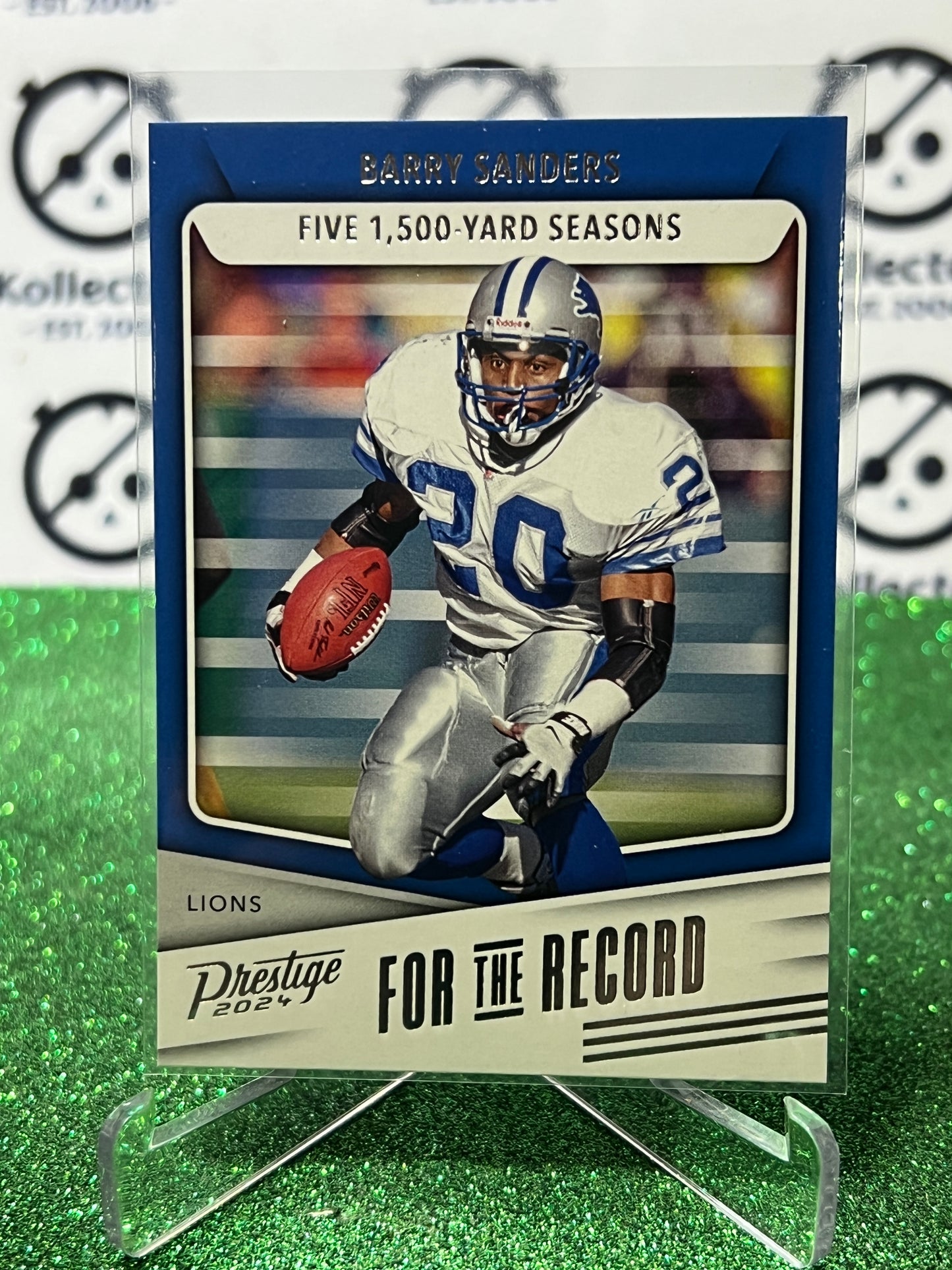 2024 PANINI PRESTIGE BARRY SANDERS # FR-BS NFL DETROIT LIONS GRIDIRON CARD