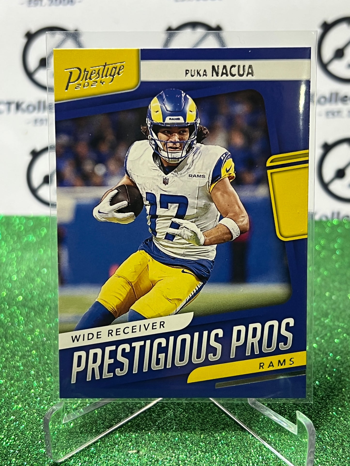 2024 PANINI PRESTIGE PUKA NACUA # PP-PNA NFL LA RAMS GRIDIRON CARD