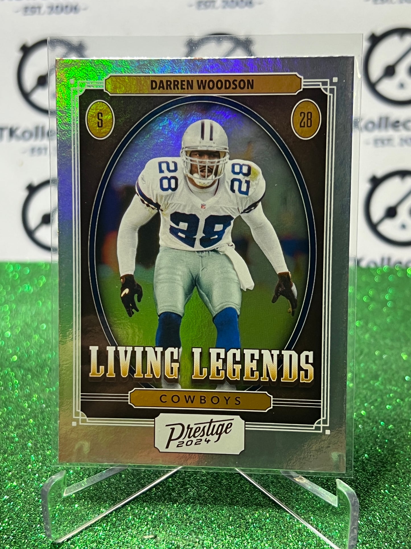2024 PANINI PRESTIGE DARREN WOODSON # LL-DWN NFL COWBOYS GRIDIRON CARD