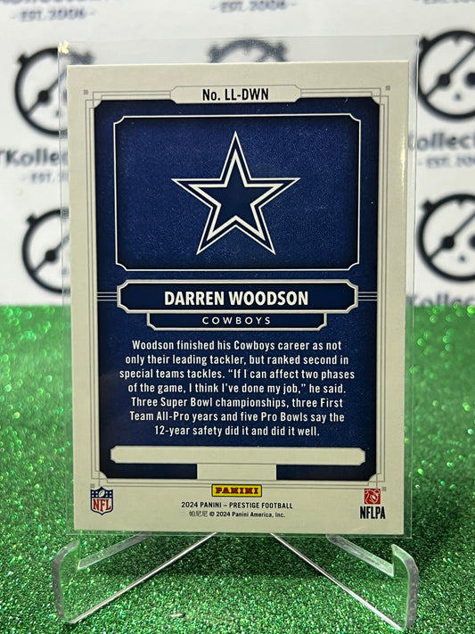 2024 PANINI PRESTIGE DARREN WOODSON # LL-DWN NFL COWBOYS GRIDIRON CARD