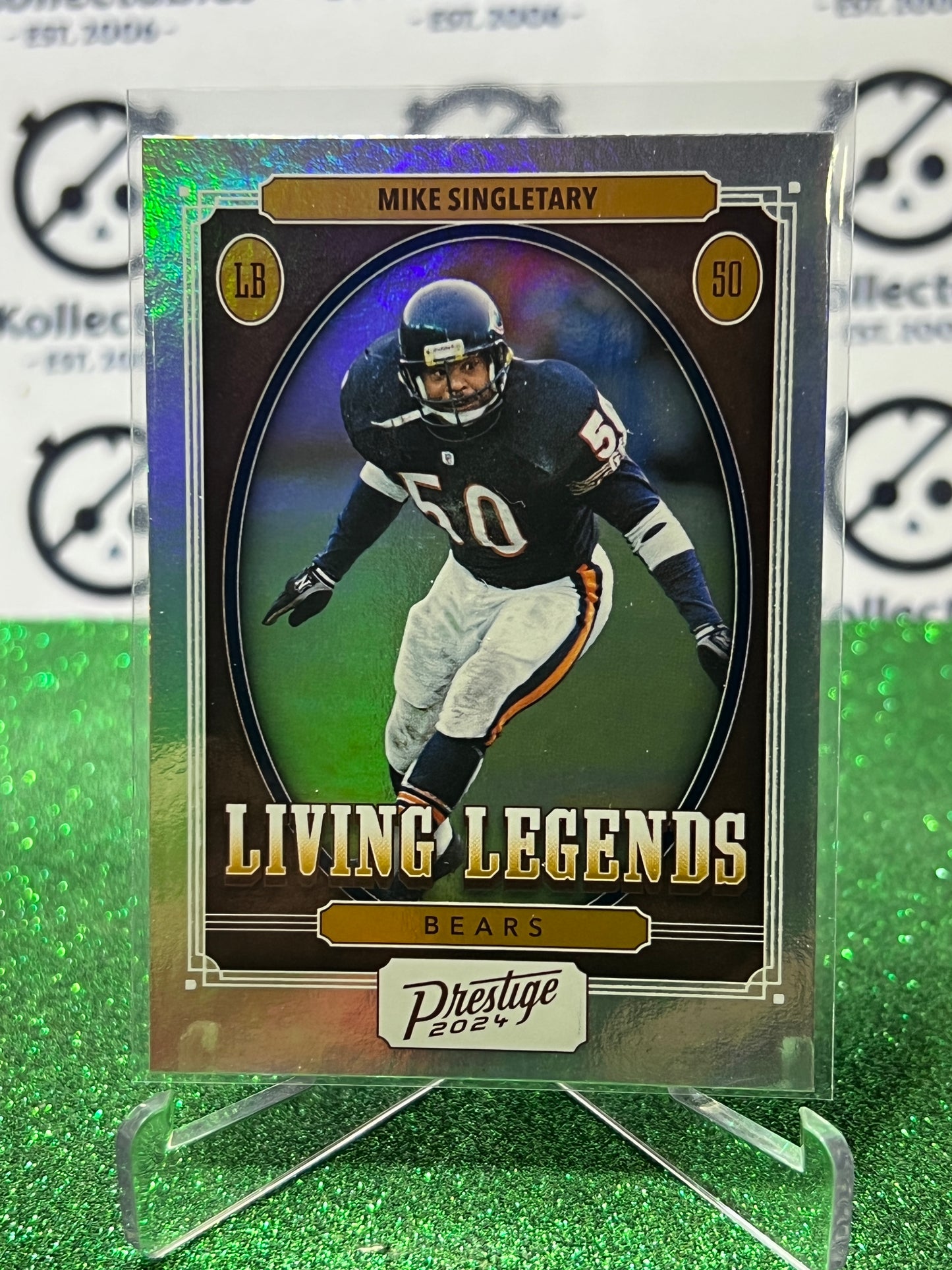2024 PANINI PRESTIGE MIKE SINGLETARY # LL-MSY NFL CHICAGO BEARS GRIDIRON CARD