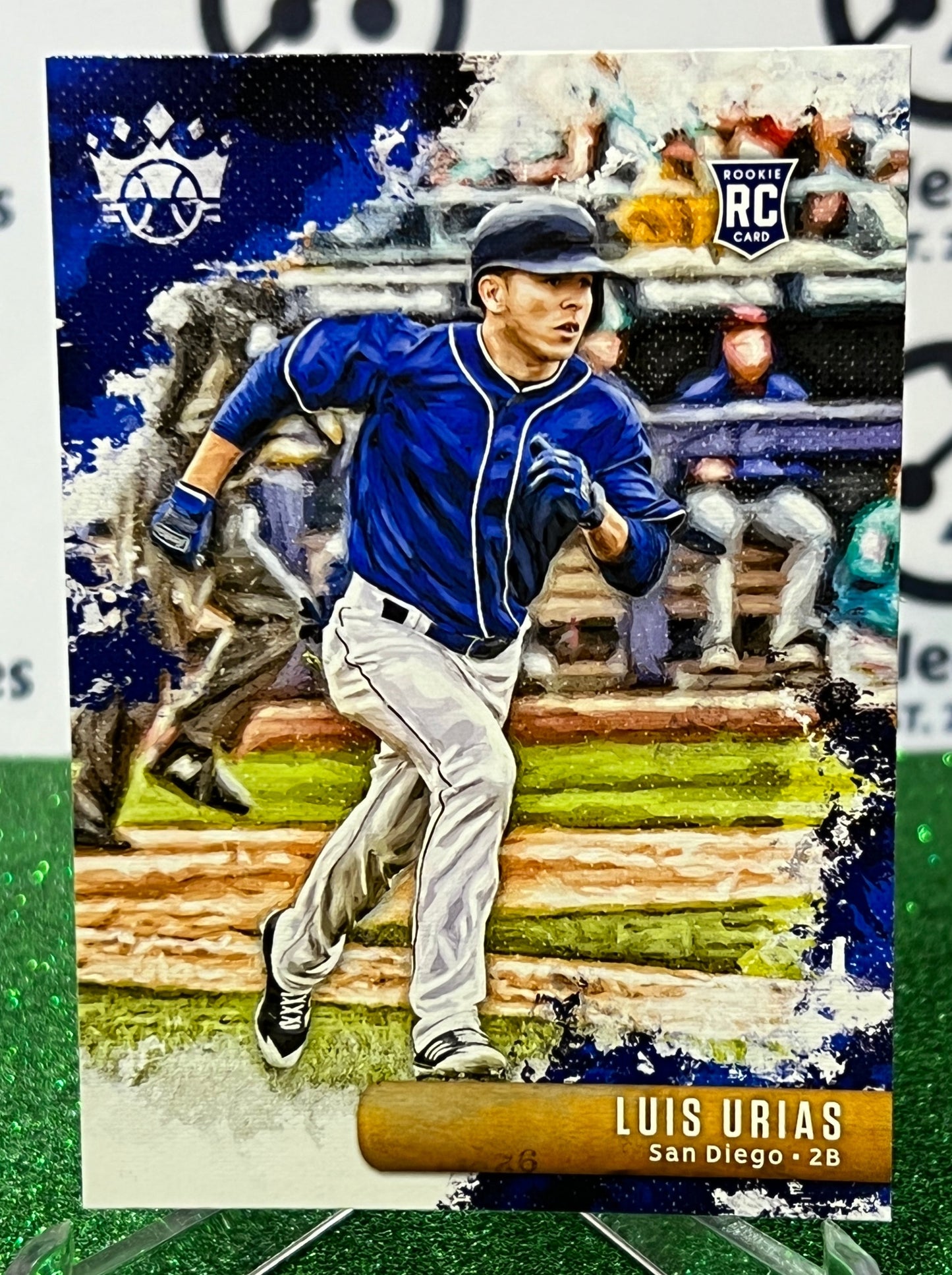 2019 PANINI DIAMOND KINGS LUIS URIAS # 82 SAN DIEGO PADRES BASEBALL CARD