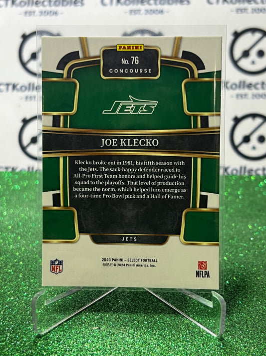 2023 PANINI SELECT JOE KLECKO # 76 NFL NEW YORK JETS CARD