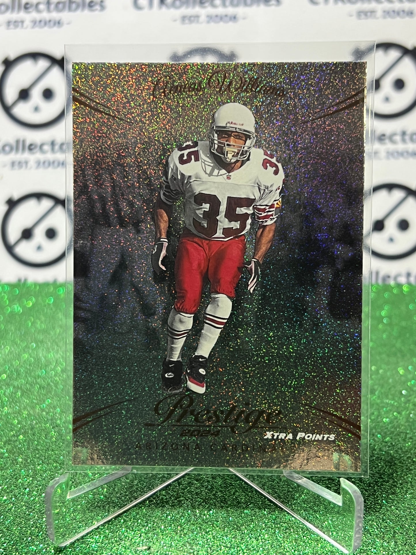 2024 PANINI PRESTIGE AENEAS WILLIAMS # 8 GALAXY NFL ARIZONA CARDINALS GRIDIRON CARD