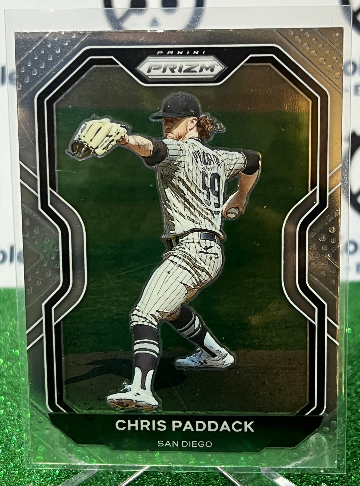 2021 PANINI PRIZM CHRIS PADDACK # 145 SAN DIEGO PADRES BASEBALL CARD