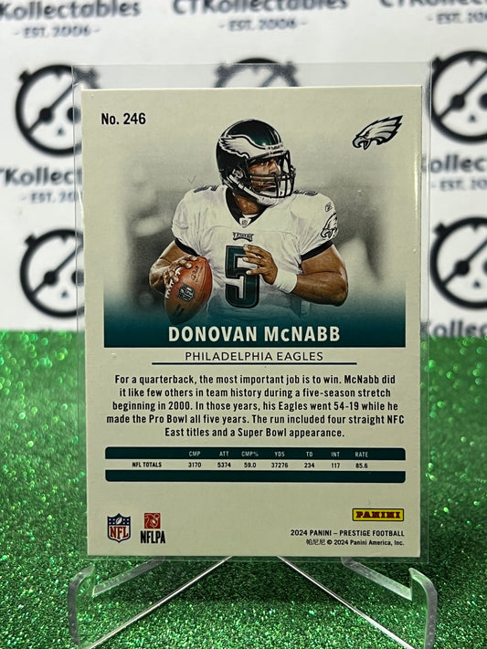 2024 PANINI PRESTIGE DONOVAN McNABB # 246 GALAXY NFL PHILADELPHIA EAGLES GRIDIRON CARD