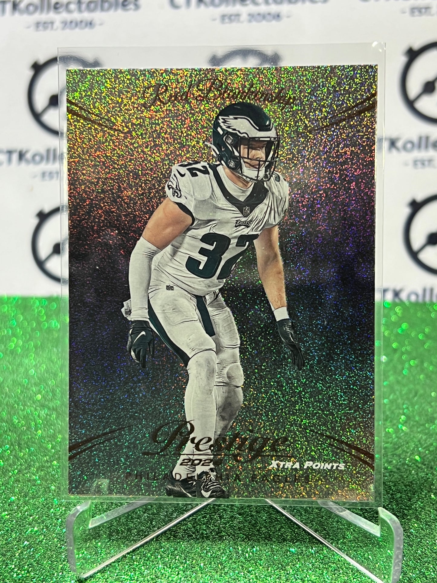 2024 PANINI PRESTIGE REED BLANKENSHIP # 243 GALAXY NFL PHILADELPHIA EAGLES GRIDIRON CARD