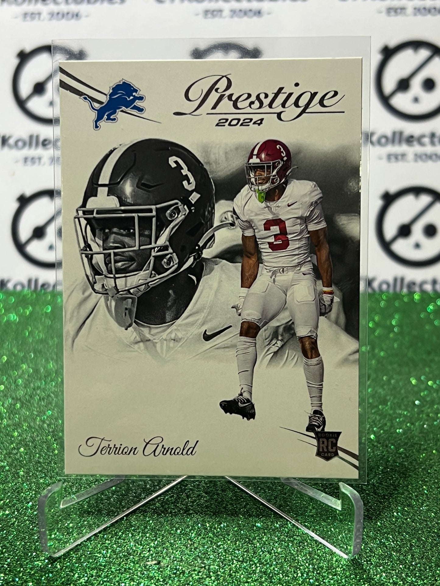2024 PANINI PRESTIGE TERRION ARNOLD # 315 RC NFL DETROIT LIONS GRIDIRON CARD