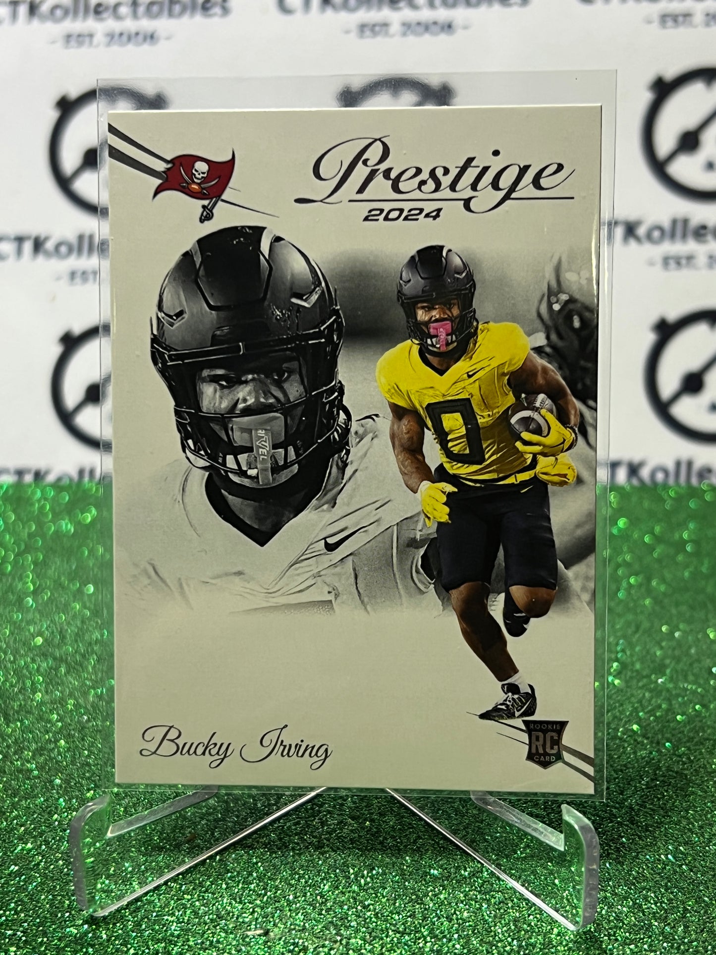 2024 PANINI PRESTIGE BUCKY IRVING # 379 RC NFL TAMPA BAY BUCCANEERS GRIDIRON CARD
