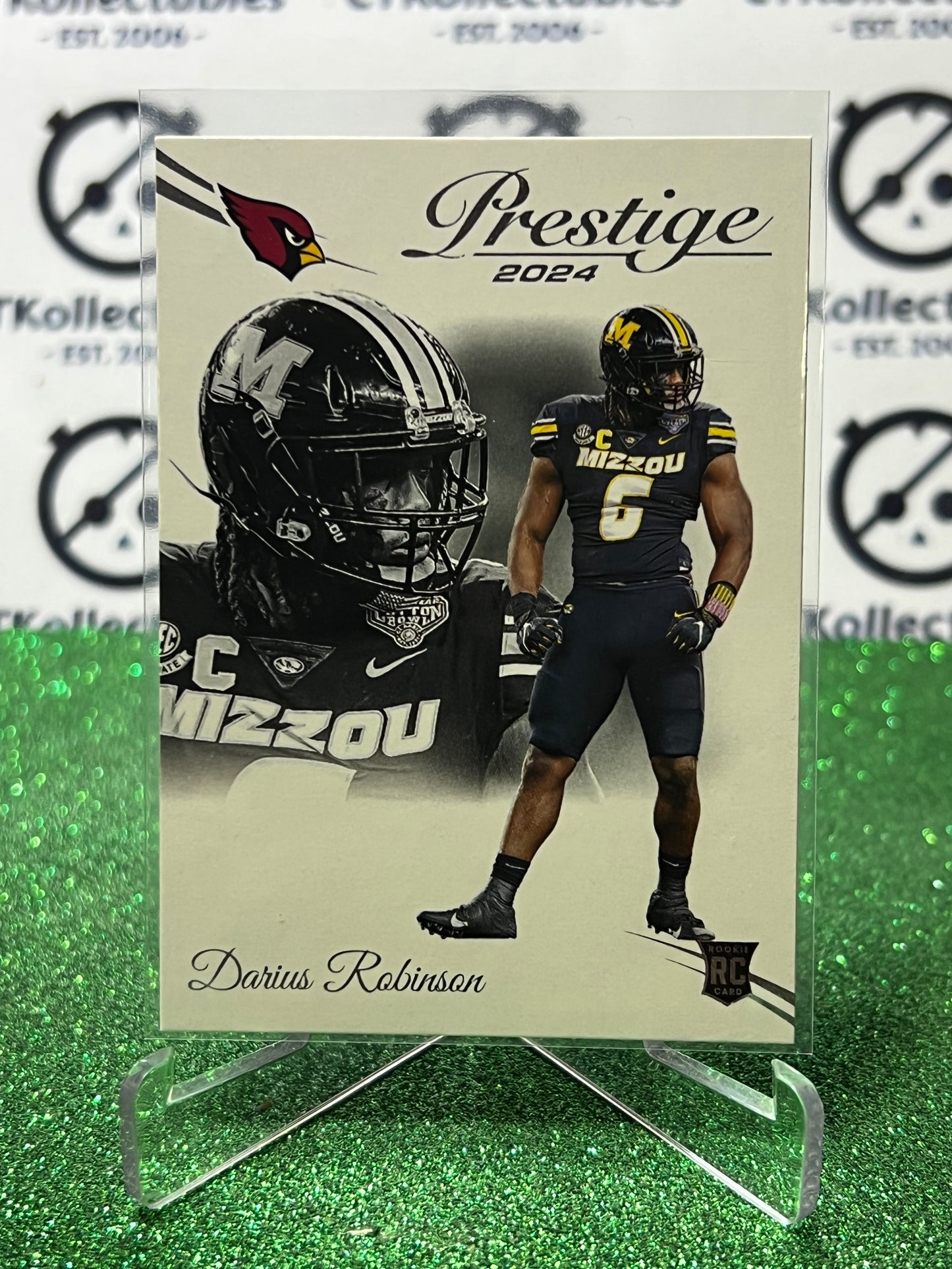 2024 PANINI PRESTIGE DARIUS ROBINSON # 324 RC NFL ARIZONA CARDINALS GRIDIRON CARD