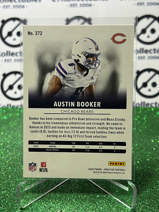 2024 PANINI PRESTIGE AUSTIN BOOKER # 372 RC NFL CHICAGO BEARS GRIDIRON CARD