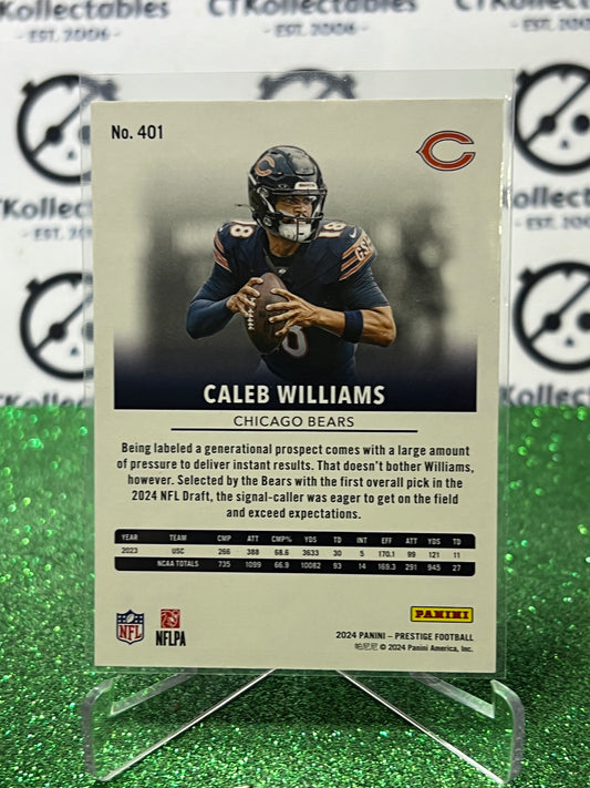 2024 PANINI PRESTIGE CALEB WILLIAMS # 401 RC NFL CHICAGO BEARS GRIDIRON CARD
