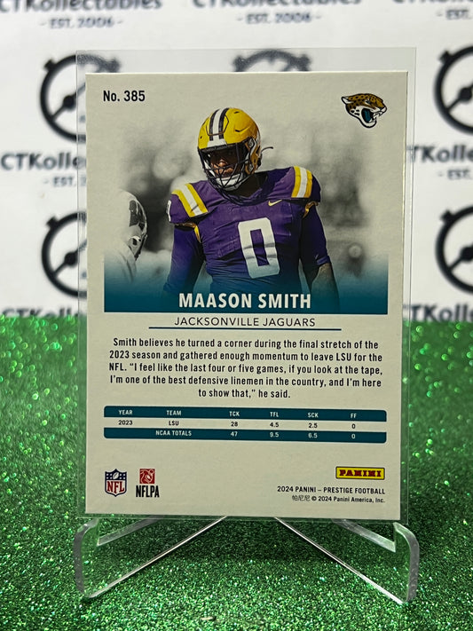 2024 PANINI PRESTIGE MAASON SMITH # 385 RC NFL JAGUARS GRIDIRON CARD