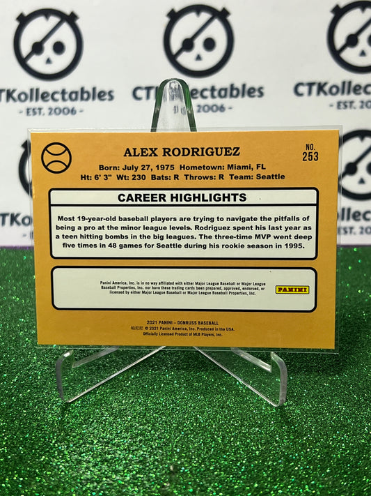 2021 PANINI DONRUSS ALEX RODRIGUEZE # 253 ALL-STAR RETRO SEATTLE MARINERS BASEBALL CARD
