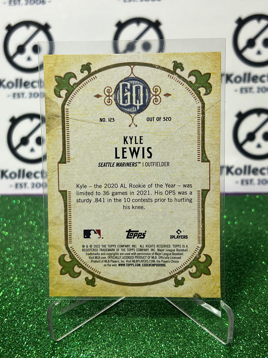 2022 TOPPS GYPSY QUEEN KYLE LEWIS # 123 SEATTLE MARINERS BASEBALL CARD