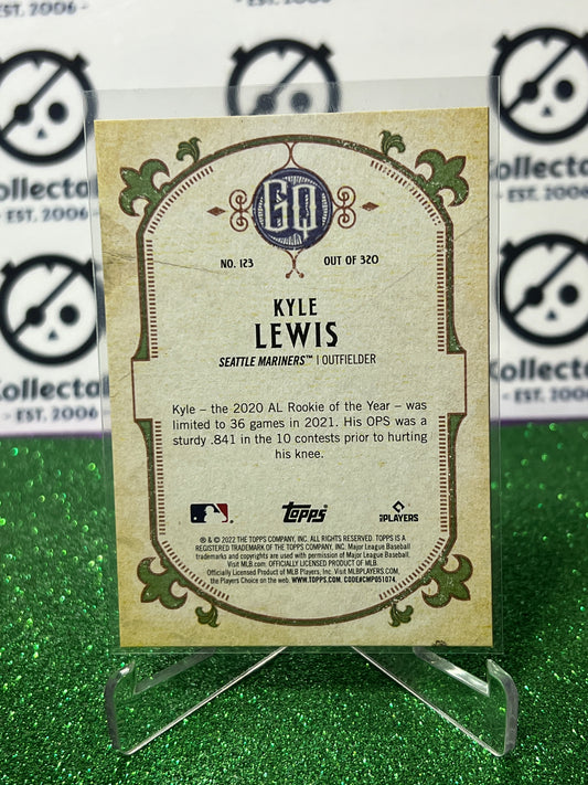 2022 TOPPS GYPSY QUEEN KYLE LEWIS # 123 FOIL SEATTLE MARINERS BASEBALL CARD