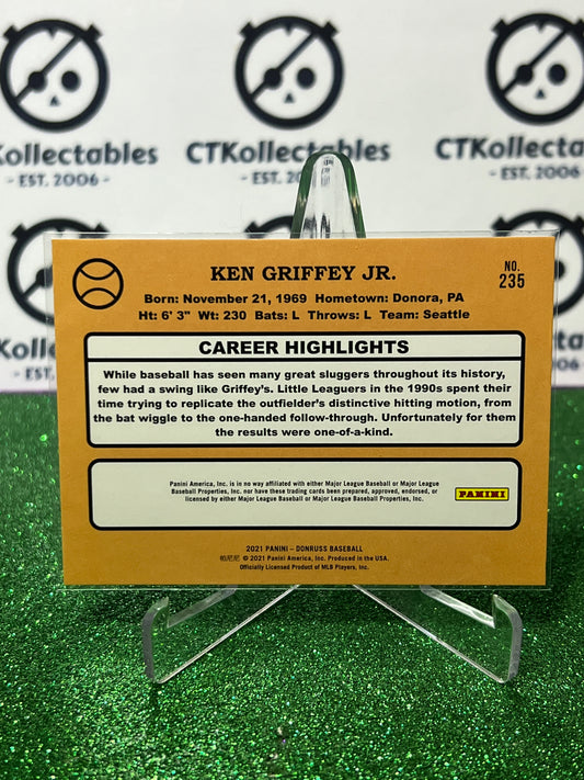 2021 PANINI DONRUSS KEN GRIFFEY JR. # 235 RETRO SEATTLE MARINERS BASEBALL CARD